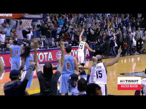 Marc Gasol Tips in the Shot for the Win! | Tissot Buzzer Beater | 11.08.16