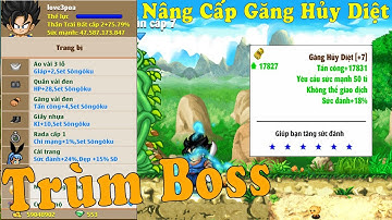 Ngọc Rồng Online - Nâng Cấp Găng Hủy Diệt Sét Sôngoku | Hủy Diệt Boss Nhặt Đồ Khủng