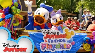 Disney Junior Playdate Party Parade | Mickey, Minnie, Winnie the Pooh & MORE! | @disneyjunior