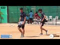BHARTIYAR UNI. vs  UNI. OF ALLAHABAD ||  ALL INDIA INTER UNIVERSITY SOFT TENNIS TOURNAMENT MEN 2022