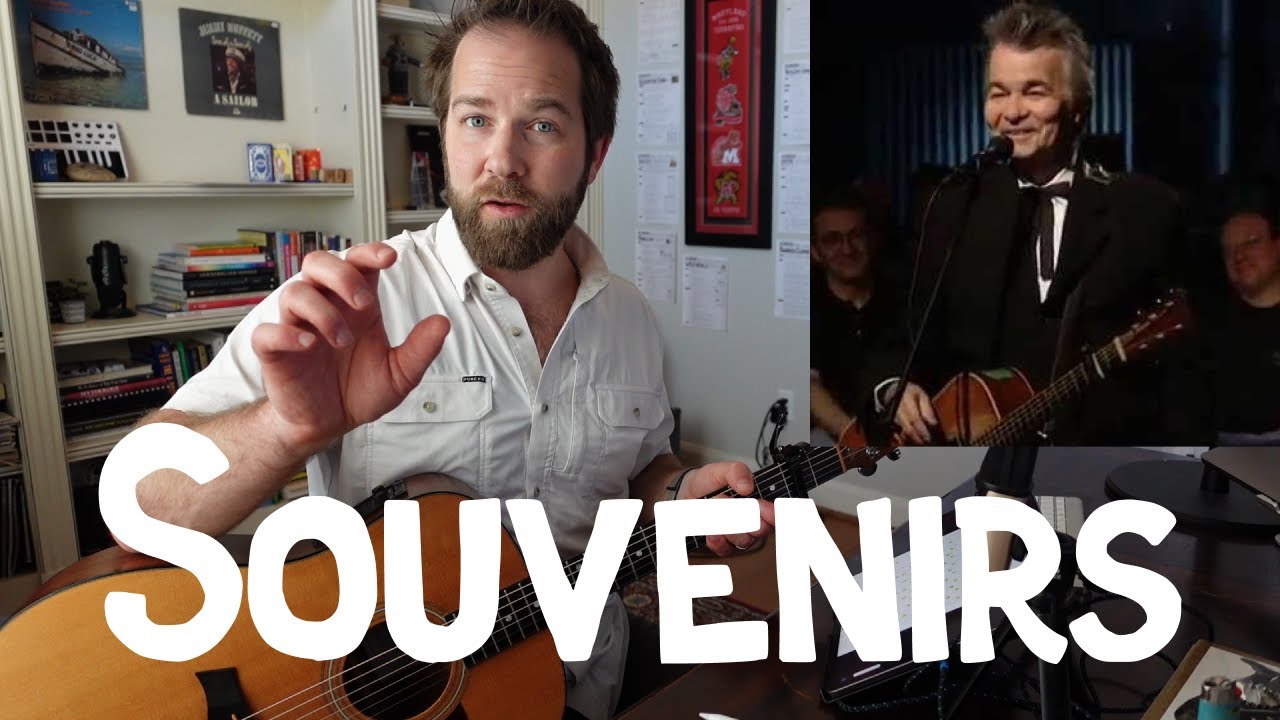 Learning John Prine's "Souvenirs" from scratch (full guitar transcribing process)