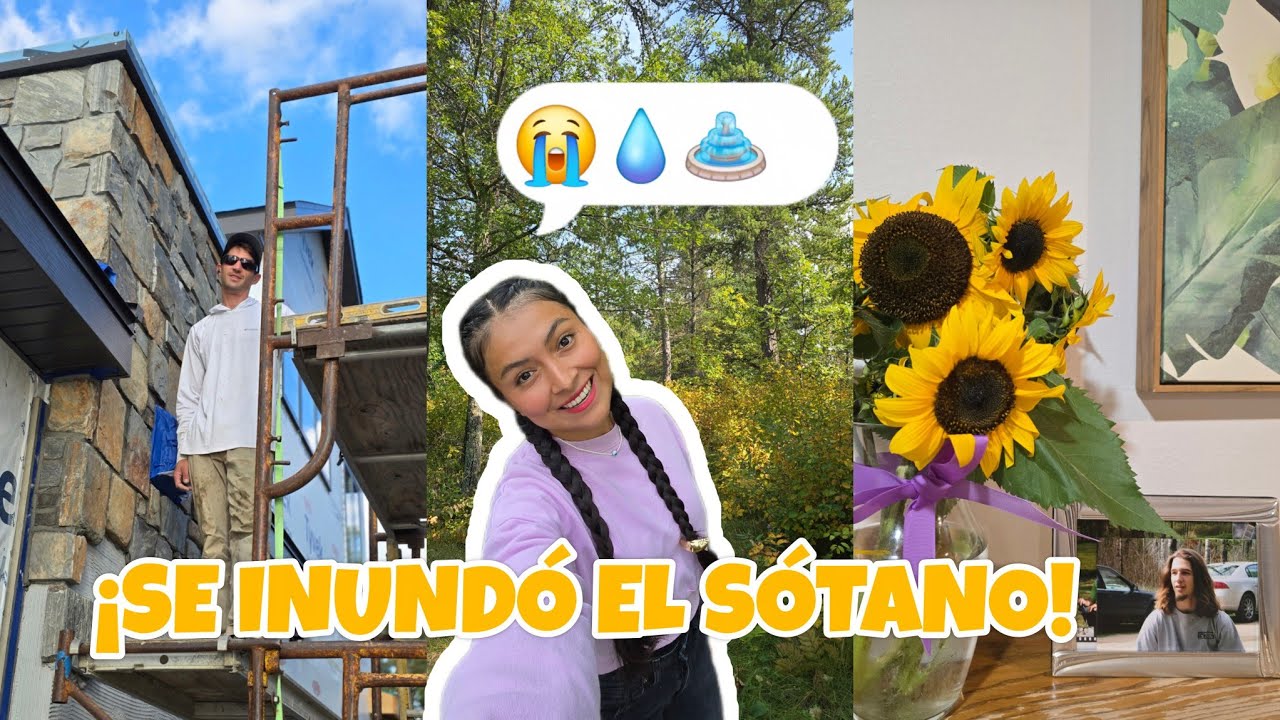 SE NOS INUNDÓ EL SÓTANO⛲️🥹| Esto hicieron Alex y su amigo🏍🏍💙