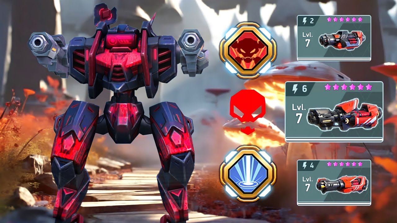 Orion with All RPG 6 4 2 - Mech Arena