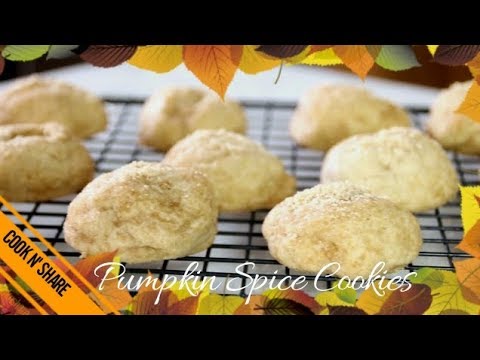 Melt in Your Mouth Pumpkin Spice Cookies