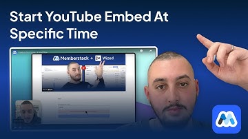 Start A Youtube Embed At A Specific Time (Webflow)