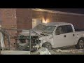 Pickup truck driver crashes into North Texas church