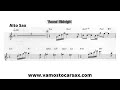 Round midnight alto sax thelonious monk backing track