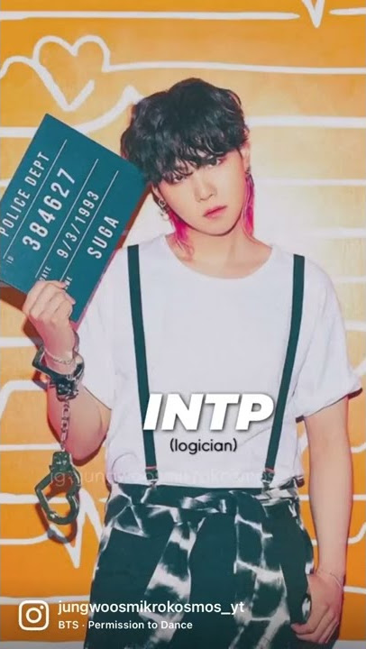 BTS MEMBERS MBTI PERSONALITY TYPES
