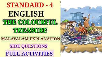 THE COLOURFUL TREASURE STD 4 ENGLISH UNIT 3 PAGES OF WONDER | THE COLOURFUL TREASURE CLASS 4 ENGLISH