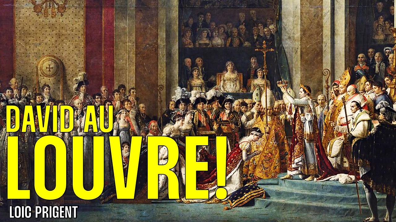 LA GRANDE PEINTURE DU LOUVRE: JACQUES-LOUIS DAVID! Madame Récamier! La Révolution! Par Loïc Prigent
