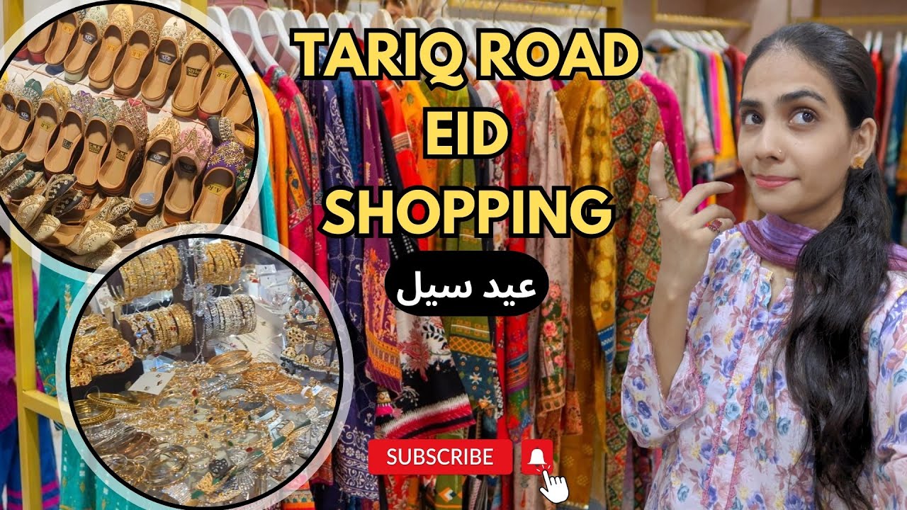 Tariq Road Eid Shopping | Eid Sale 2024 | Affordable Dress's For Eid | Footwear,Bags & Jwelry | Vlog