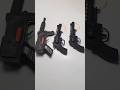 black trr trr gun vs folding gun