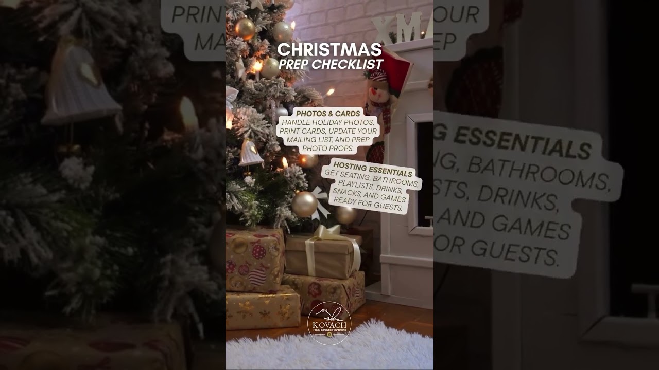 Christmas Prep Checklist | Simple Holiday Planning Tips