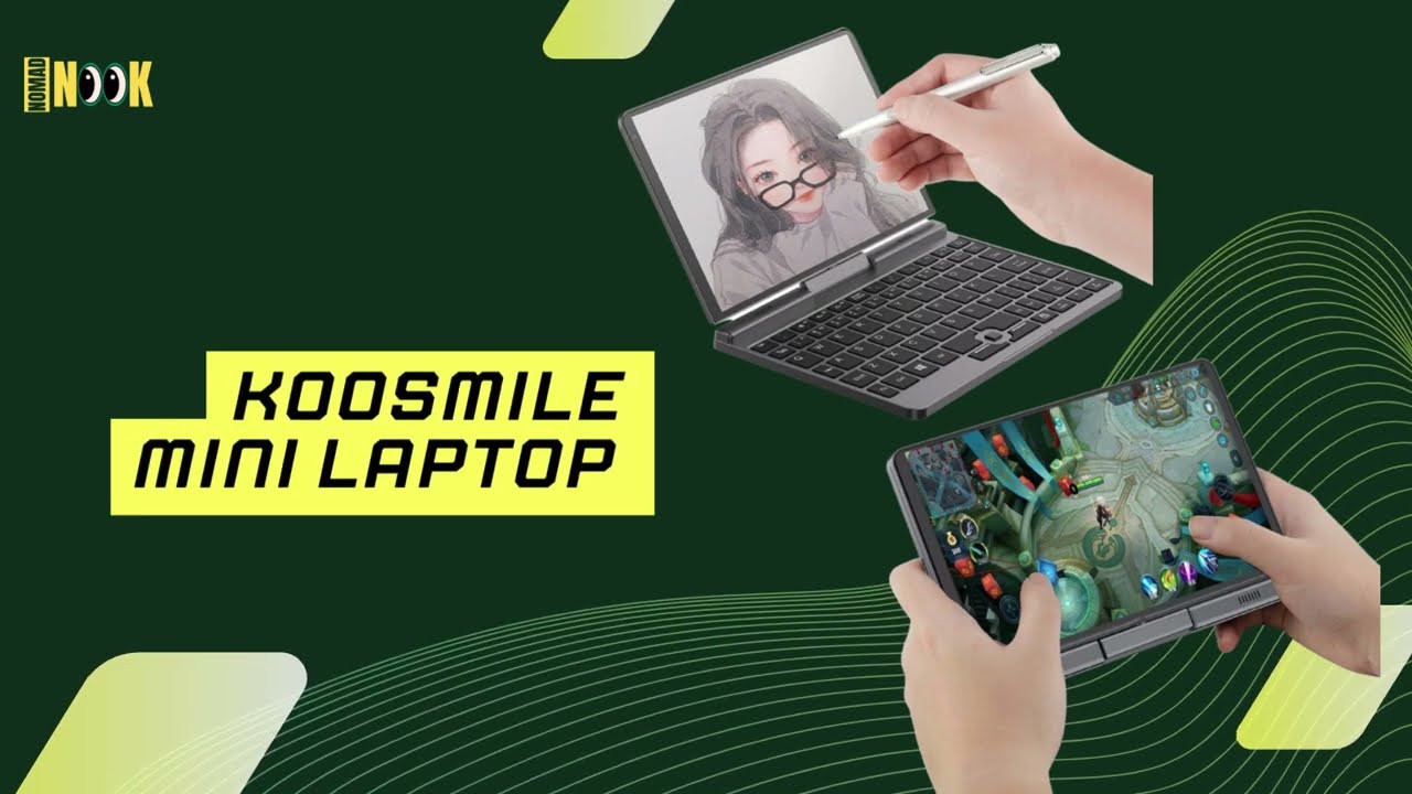 KOOSMILE Mini Laptop - Nomad Nook