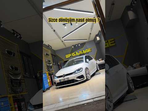 Golf 7.5 R bodykit far stop uygulamamız. Sizce nasıl ? #volkswagen  #golf7 #golf7r