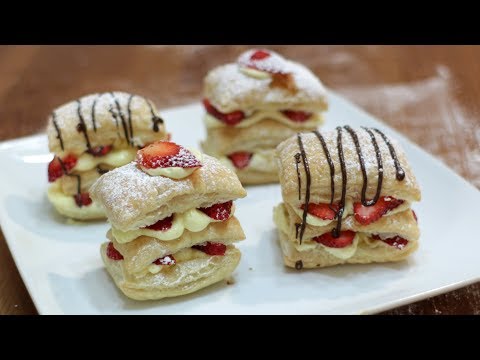 Video: Hvordan Lage Strawberry Napoleon-kaker