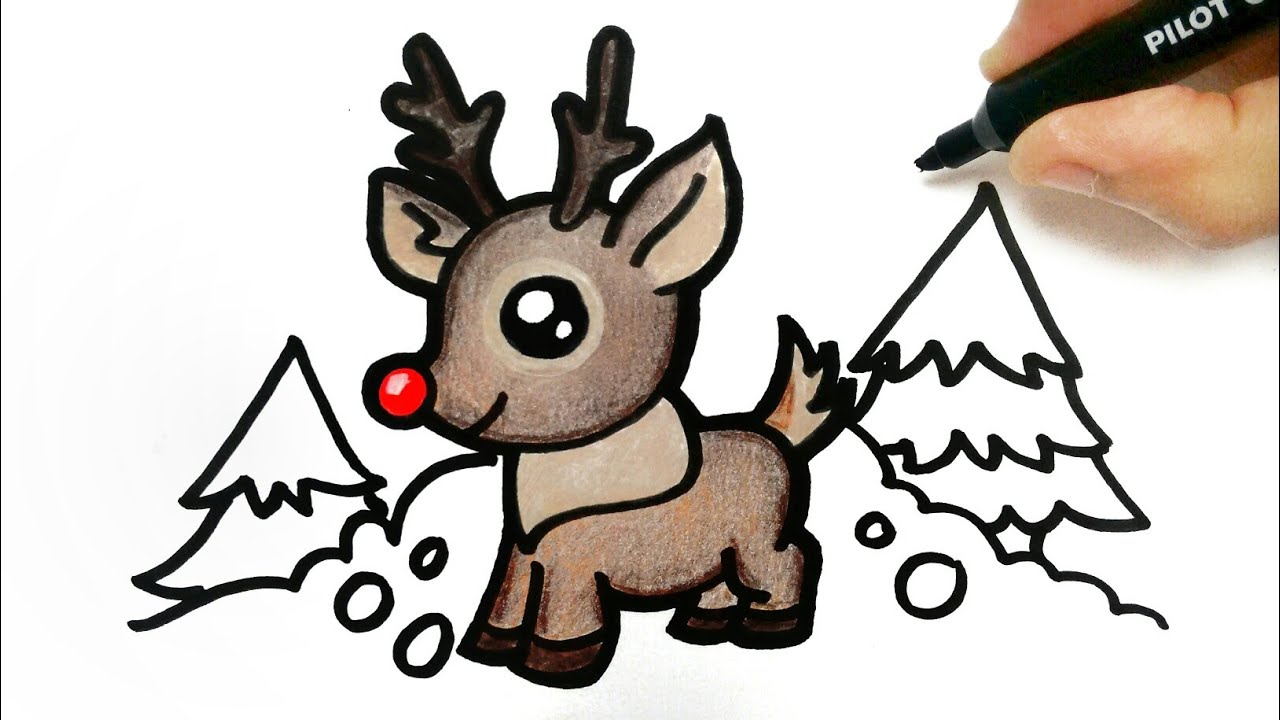 Reindeer Drawing