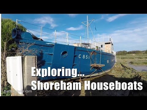 Walks in England: Shoreham Houseboats