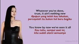 JISOO & ZAYN - EYES CLOSED (Lirik dan Terjemahan Indonesia)