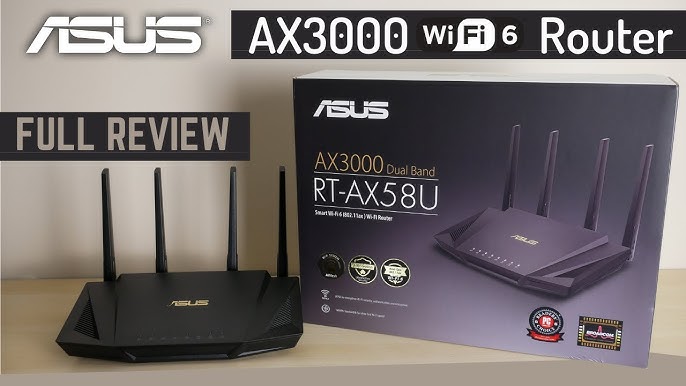 Asus Router AX53U Wifi 6 // Speed, Distances & More - YouTube