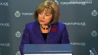 Support for Crime Prevention Announcement - Toronto Police Headquarters