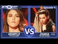 Kendyle Paige Challenges Zhavia | Season 1 Ep. 4 | THE FOUR - Wow Reaction