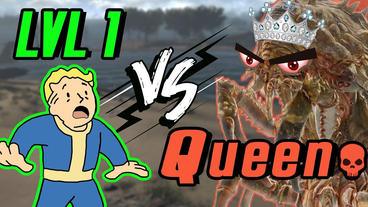 Can You Beat a Queen Mirelurk at Level 1? (Fallout 4) - YouTube