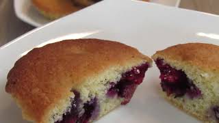 Recette Gâteaux moelleux aux myrtilles🧁  - Soft blueberry cupcake - كعك التوت الناعم screenshot 2