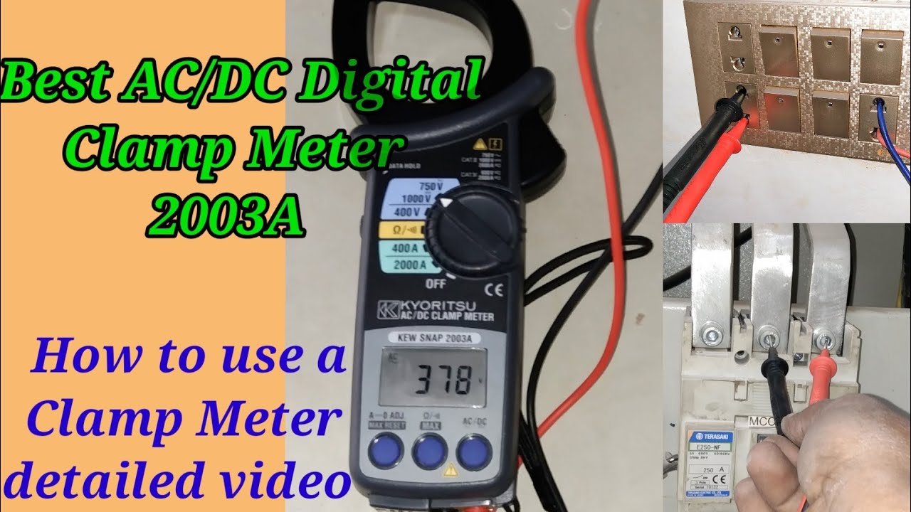 How To Use A AC DC Digital Clamp Meter Detailed Tutorial Video In Urdu How To Use A AC DC Digital Clamp Meter Detailed Tutorial Video In Urdu