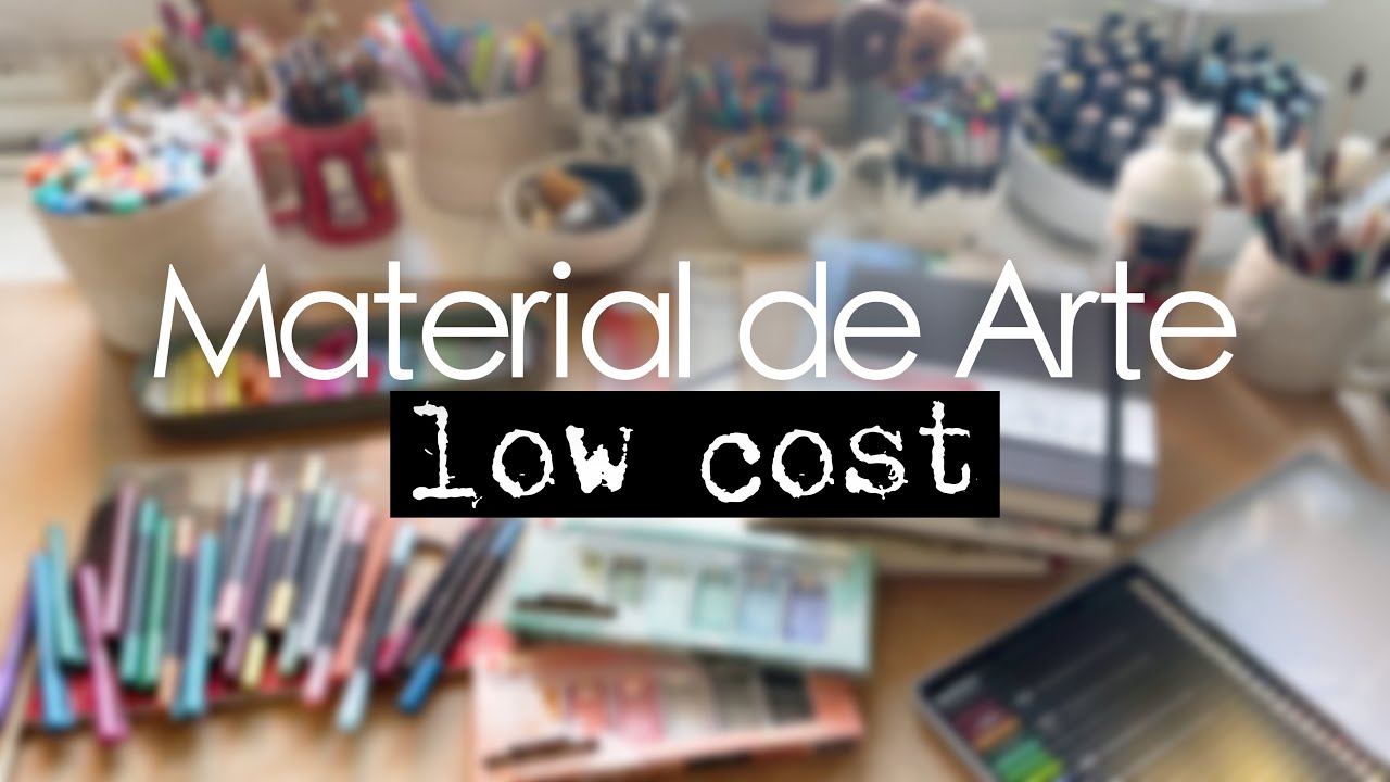 El material de arte MÁS BARATO de la historia. Laura Inguz