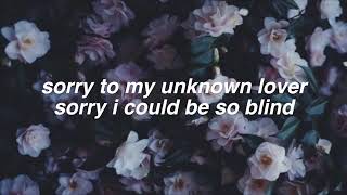 Video thumbnail of "Sorry-Halsey (Lyrics)"