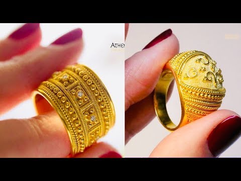 Blue Stone with Diamond Glittering Design Gold Plated Ring for Men - Style  B400 – Soni Fashion®