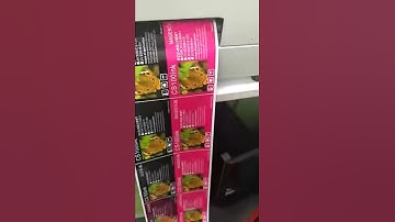 6 color digital inkjet barcode label printer