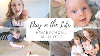 Day in the Life // Homeschool Mom of 3 // Apartment
