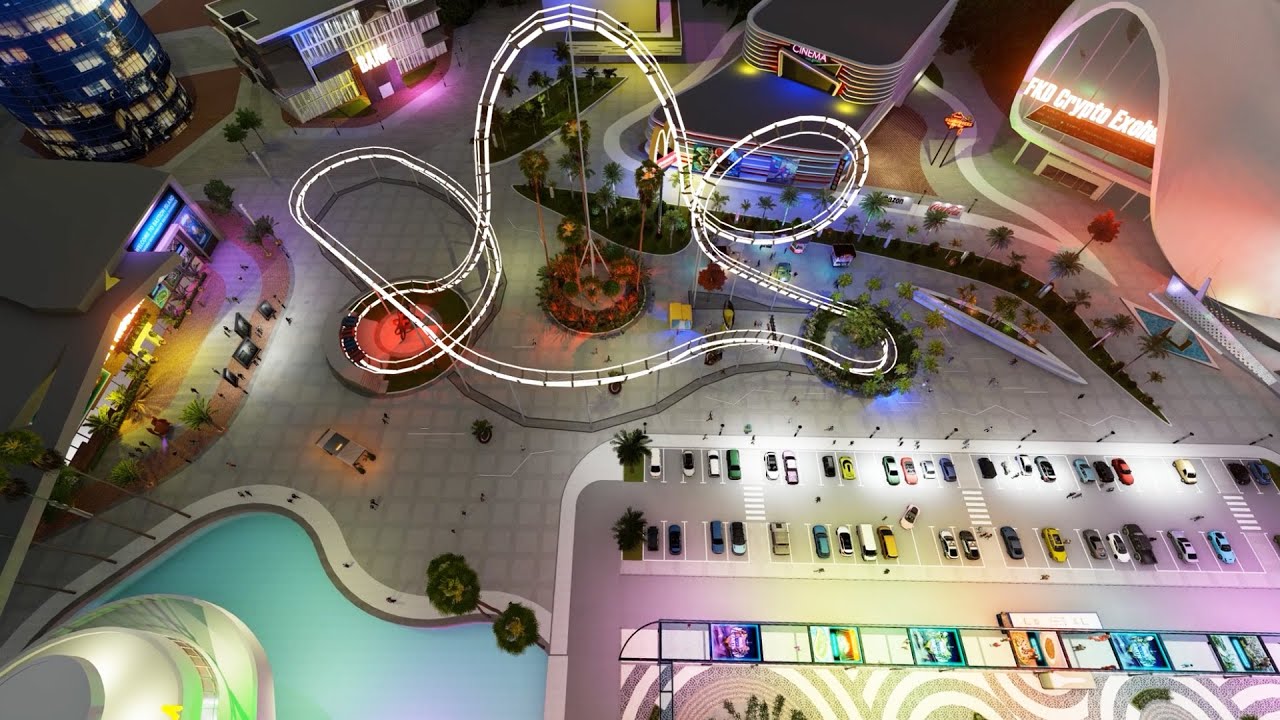 Bastion Metaverse Concept: Night City 3D Animation