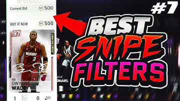 INSANE WAY TO MAKE 100K MT IN 30 MINUTES!! INSANE BUDGET SNIPE FILTERS!! NBA 2K19 MYTEAM