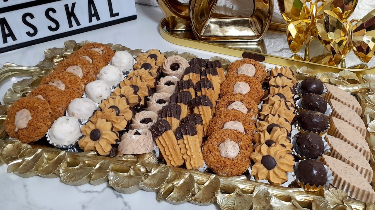 حلويات العيد 2024 تشكيلة حلويات مختلفة ساهلة بسيطة وفي المتناول