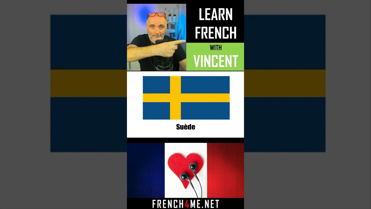 Learn French With Vincent I 1 Word Les Pays 166