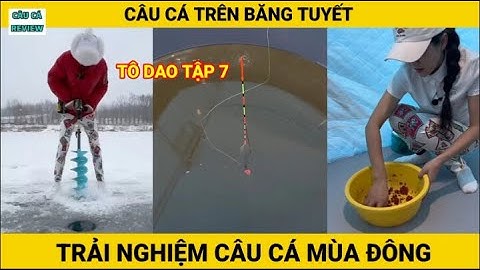 Trải Nghiệm Câu Cá Mùa Đông | T07 | Tô Dao | Câu Cá Trên Băng | CÂU CÁ REVIEW #câucá #câucátrênbăng