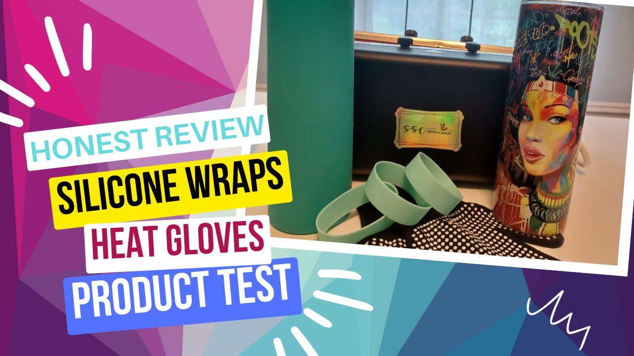 Sublimation Silicone Wraps and Heat Gloves - Honest Review 