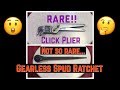 Rare Click Plier Tool and Gearless Spud Ratchet!
