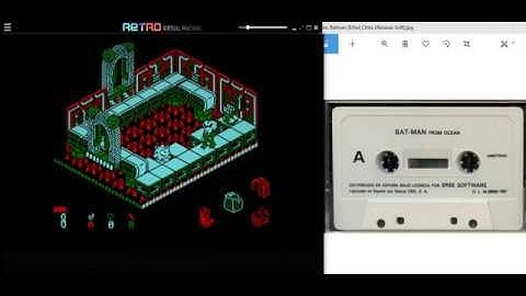 Batman [Cinta] (Ocean CNGSoft) - Amstrad CPC 464 - Retro Virtual Machine