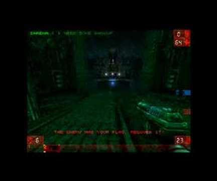 Unreal Tournament: Capture the flag on "Hall of the Giants"