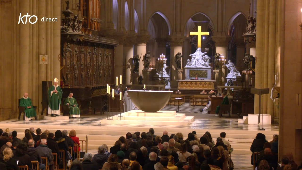 Messe du 8 février 2026 à Notre-Dame de Paris