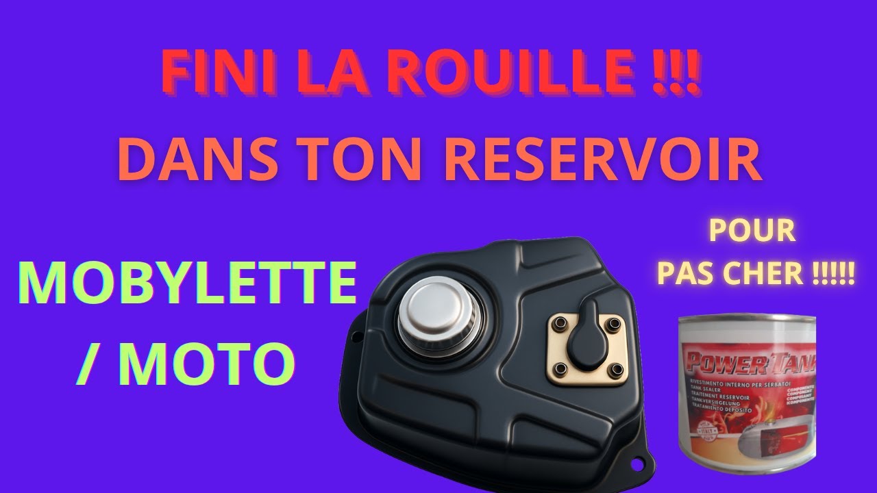 Power Tank - Traitement de Réservoir Innovant - pour Réparer, Régénérer et Protéger Les Réservoirs - (Kit Big Gum 1,3 kg) - Automobile
