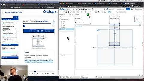 Onshape Exercise: Revolve