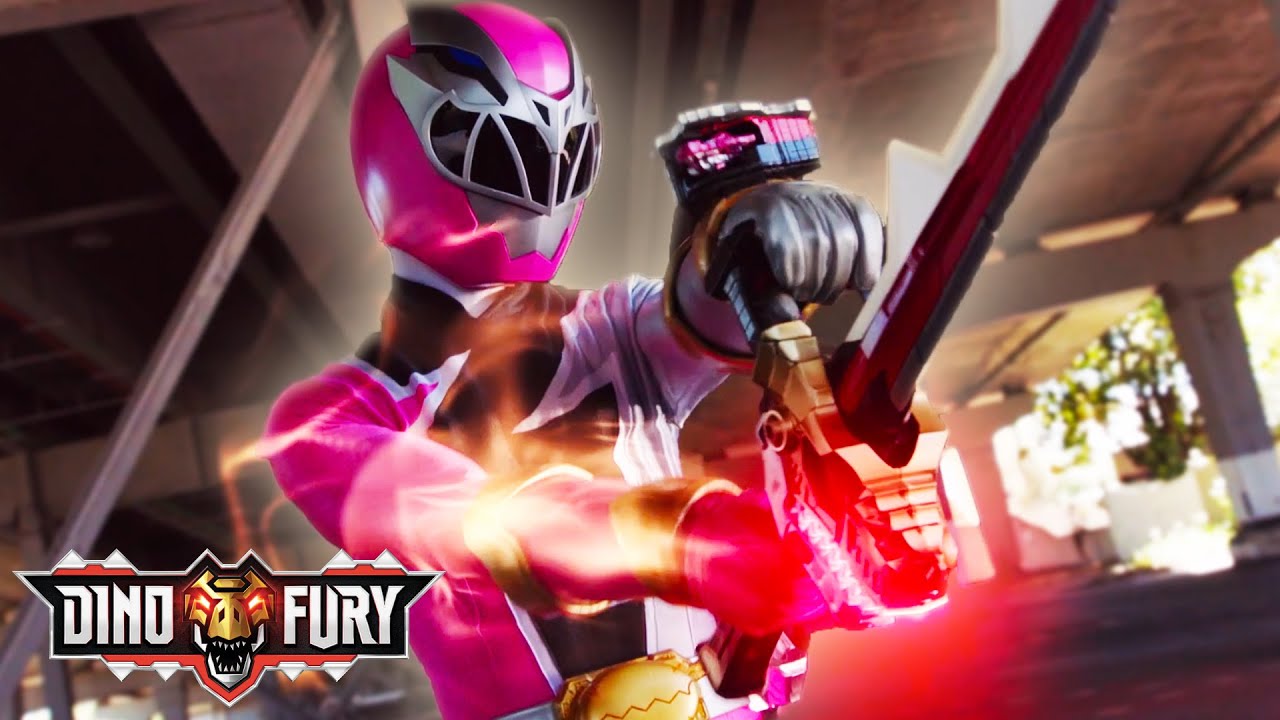 Power Rangers Dino Fury ⚔️ Les meilleures scènes de combat ! ⚡ Power