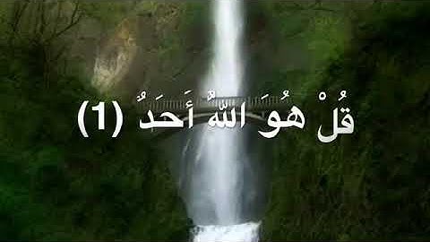 سورة الإخلاص ||القارئ القارئ عبد الرحمن مسعد