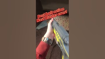 Best bolt action Nerf Blaster!AGM Mastech AWM #tacticalreload #nerfgun #tactical #nerf #nerfreload