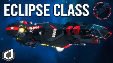 Space Engineers - RWI ECLIPSE | Science Corvette (Colony LOST)